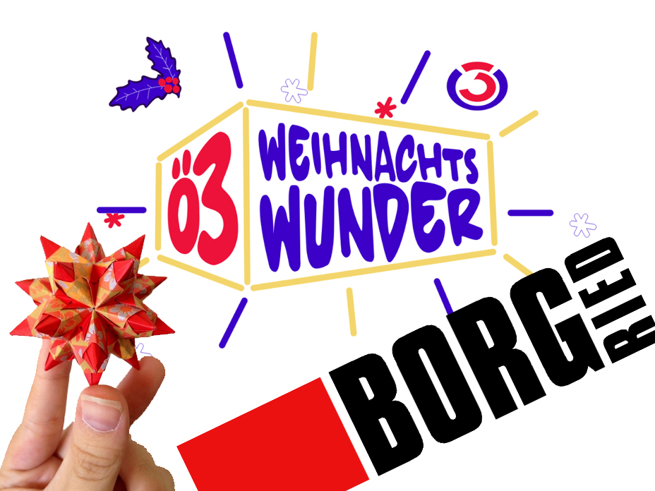 Wir beim Ö3 - Weihnachtswunder: FOLGEBEITRAG